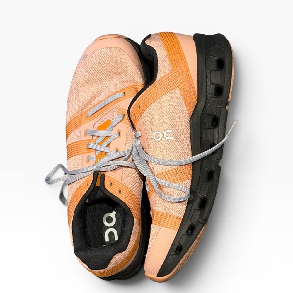 On Cloudgo Womens Running Athletic Shoes Rose Magnet Peach Orange 55.98522 SZ 9